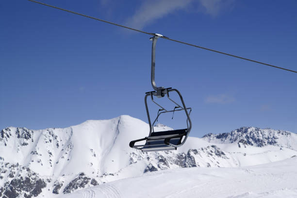 istock Chairlift, close-up 826768384