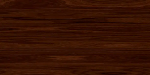 Dark wood surface seamless texture. Dark wooden board panel background. Horizontal along tree fibers direction.