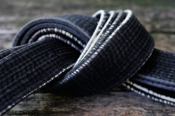 istock Black belt master of martial arts. 826777686