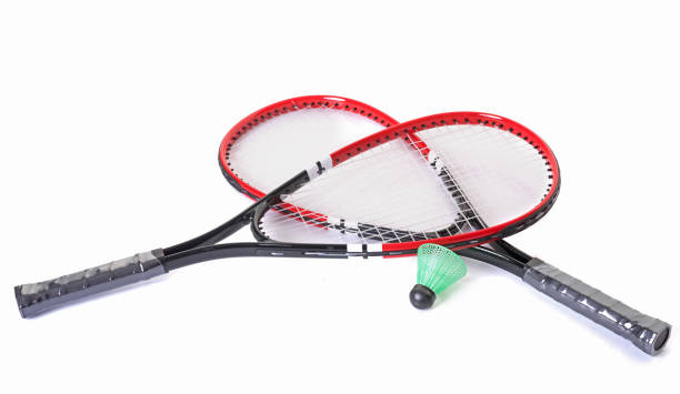 istock racket and shuttlecock of badminton 826778260