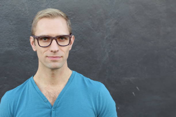 istock Young cool trendy man with glasses smiling 826781794