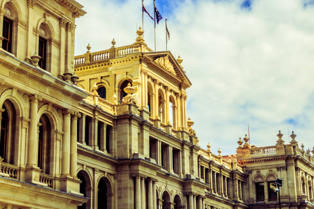 istock Old Trasury Building in Brisbane 826783036