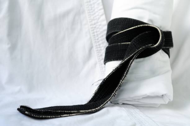 istock black belt martial arts on white background 826793178