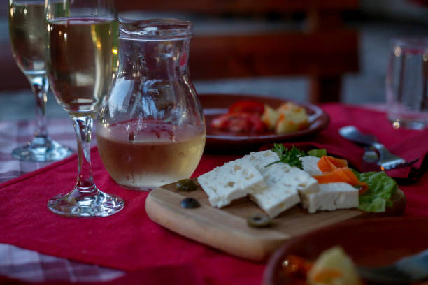 istock Greek cheese feta, still-life. 826796038