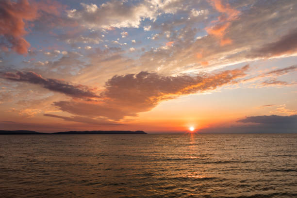istock Lake Michigan Sunset 826798196