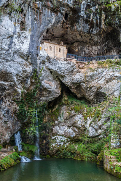 istock Hermitage in the Holy Cave of Covadonga 826806098