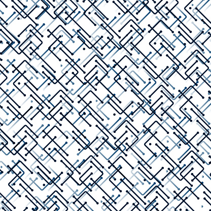 Network Connection Pattern Network Connections Pattern Stock Illustration - Download Image Now ...