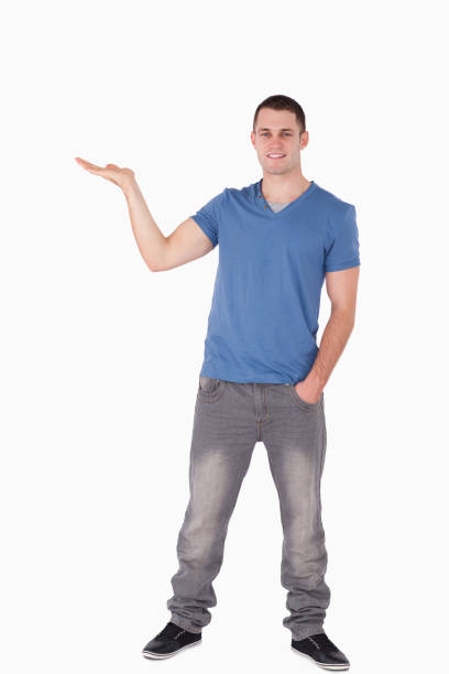 istock Portrait of a young man holding something 826823504