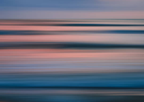 istock Abstract motion blur sunset nature background on the sea 826826216