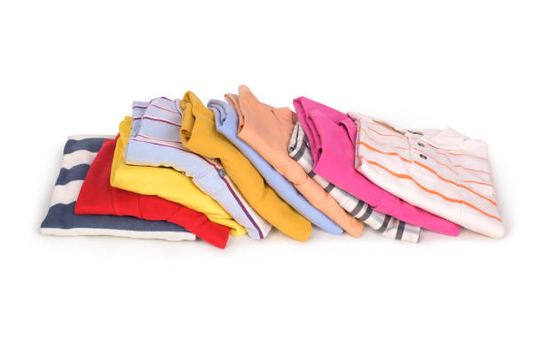 istock stack of clothing in row isolated 826837778