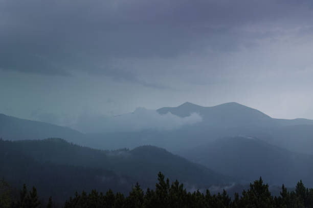 istock Thunderstorm in the Carpathian Mountains 826855070