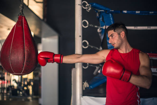 istock Boxing at the gym 826865594