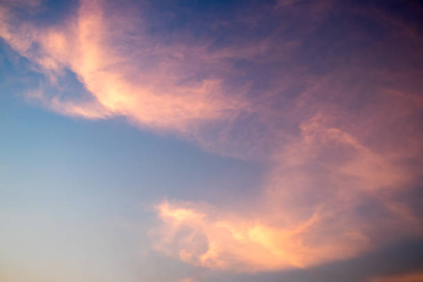 istock Beautiful cloud sky background in twilight color 826867846