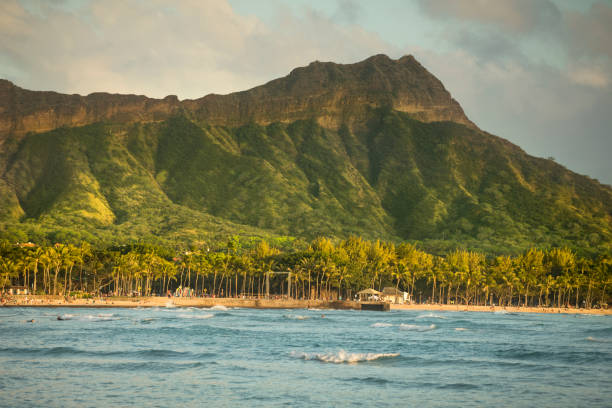istock Waikiki beach and Diamond Head Crater in Honolulu 826870228