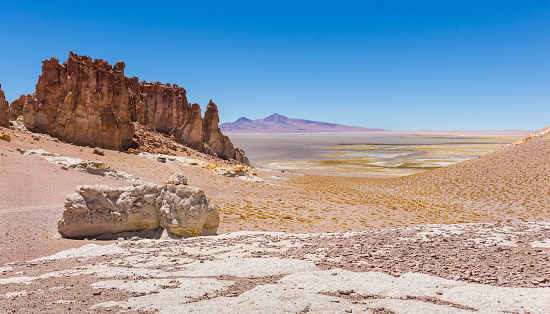 Los Flamencos National Reserve is a nature reserve located in the commune of San Pedro de Atacama, Antofagasta Region of northern Chile.