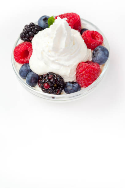 istock Dessert of berries 826913418