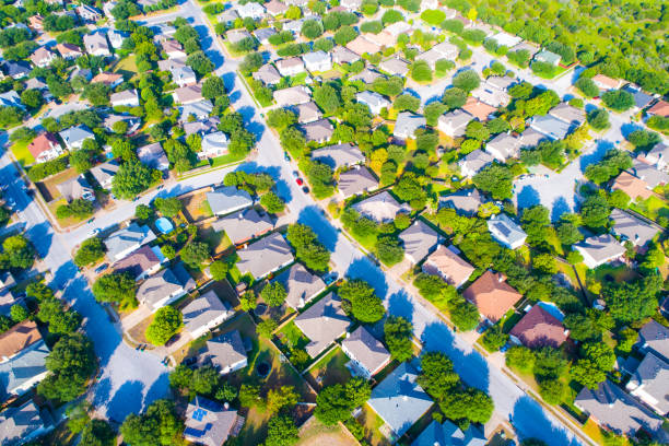 istock Modern Neighborhood Suburb 826917284