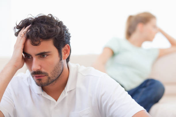 istock Couple mad at each other 826918498