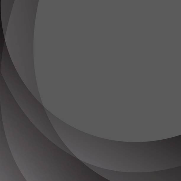 istock Abstract geometric  gray and black Card papers for text message with layer background, Business Concept, vector illustration 826947740