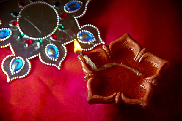 istock Diwali lamp 826950030