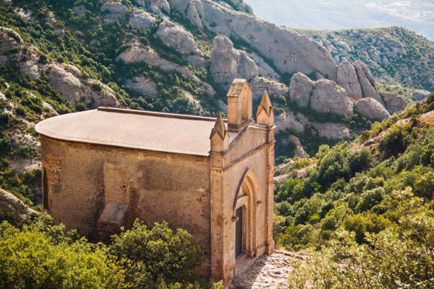 Sant Joan Chapel in Montserrat. Catalonia. Spain.
