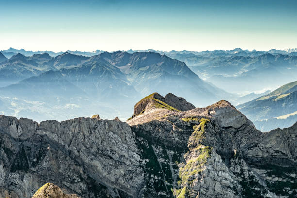 istock Mountain view from  Mount Saentis, Switzerland 826962606