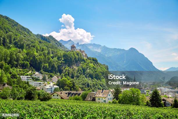 Liechtenstein Stock Photo - Download Image Now - Vaduz, Liechtenstein, Switzerland
