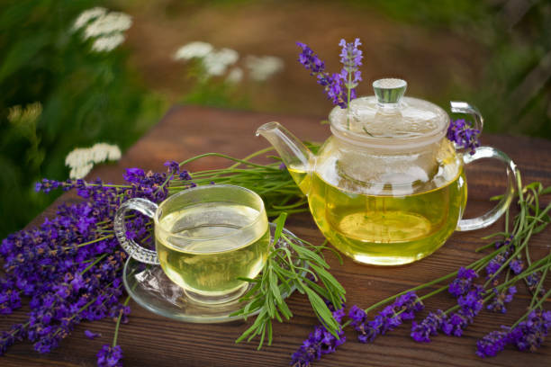 istock green tea in beautiful cup 826967440