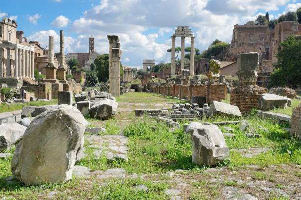 istock Ruins of the Roman Forum 826982604