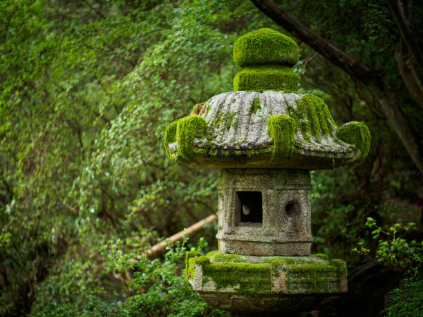 istock old stone lantern in Kyoto 826989862