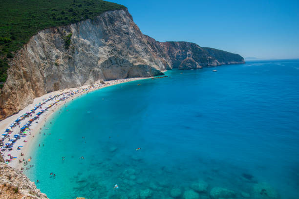 istock Sea landscape in Lefkada island 826993632