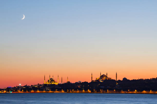 istock Hagia Sophia and Blue Mosque, Istanbul, Turkey. 827007130