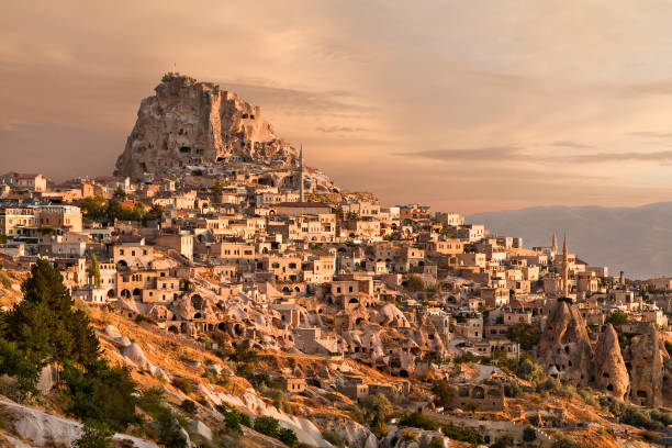 istock Uchisar town, in Cappadocia, Turkey. 827014678