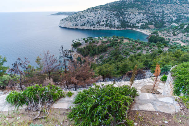 beautiful ionian sea at Lefkada island