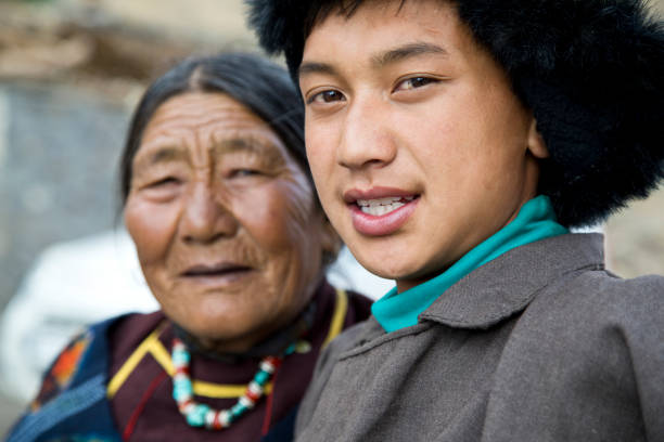 istock Young boy with grandmother 827021202