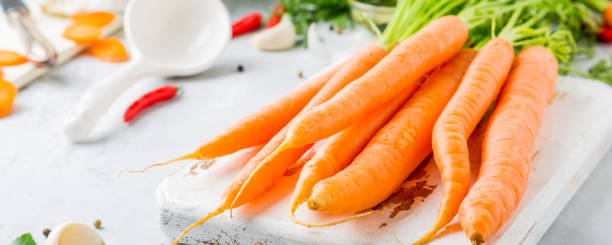 istock Ingredients for carrot soup 827050274