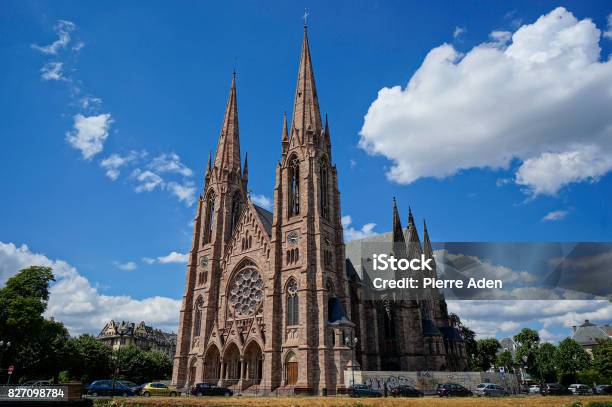 Strasbourg Notre Dame Stock Photo - Download Image Now - Notre Dame de Strasbourg, France, Cathedral