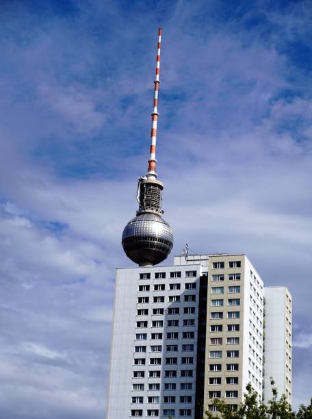 istock Berlin Fernsehturm behind apartment house 827106776