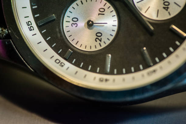 istock macro closeup of  wrist watch 827109478