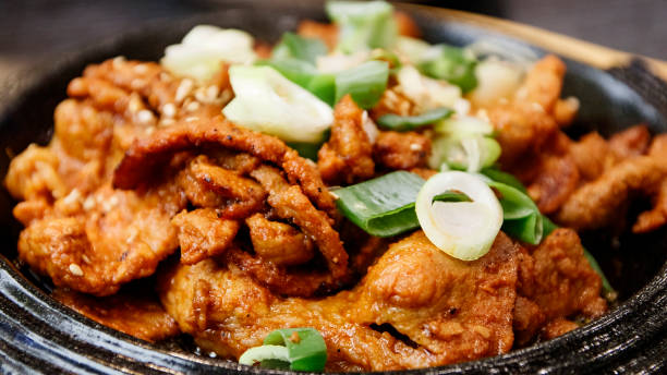 istock Korean Stir-Fried Pork Meat 827113052