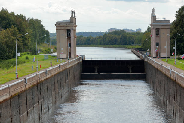istock The Moscow-Volga River Canal 827119542