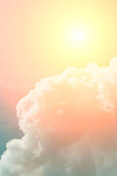 istock Beautiful light from the nature at sunset every day. 827135240