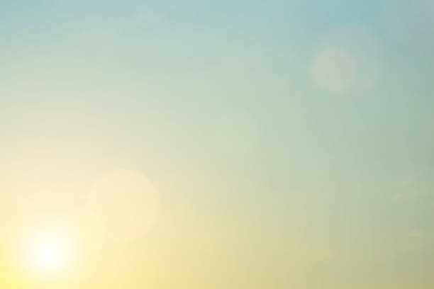 istock Beautiful light from the nature at sunset every day. 827135424