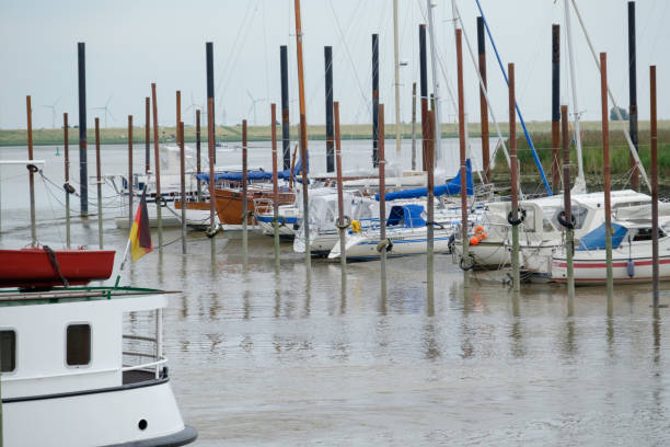 istock Ditzum at the river ems in germany 827148314