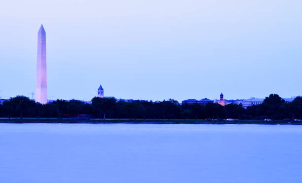 istock Panoramic Photo of Washington, D.C. at Dusk 827167416