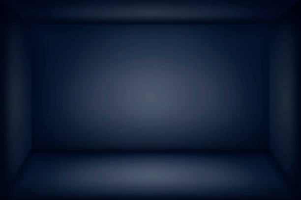 istock abstract grey and blue background ,clean studio and room - can be used for display or montage your products 827177428