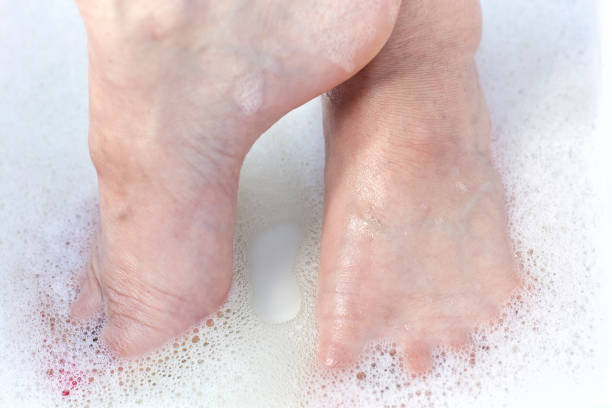 istock Woman's Feet soaking in Water 827180496