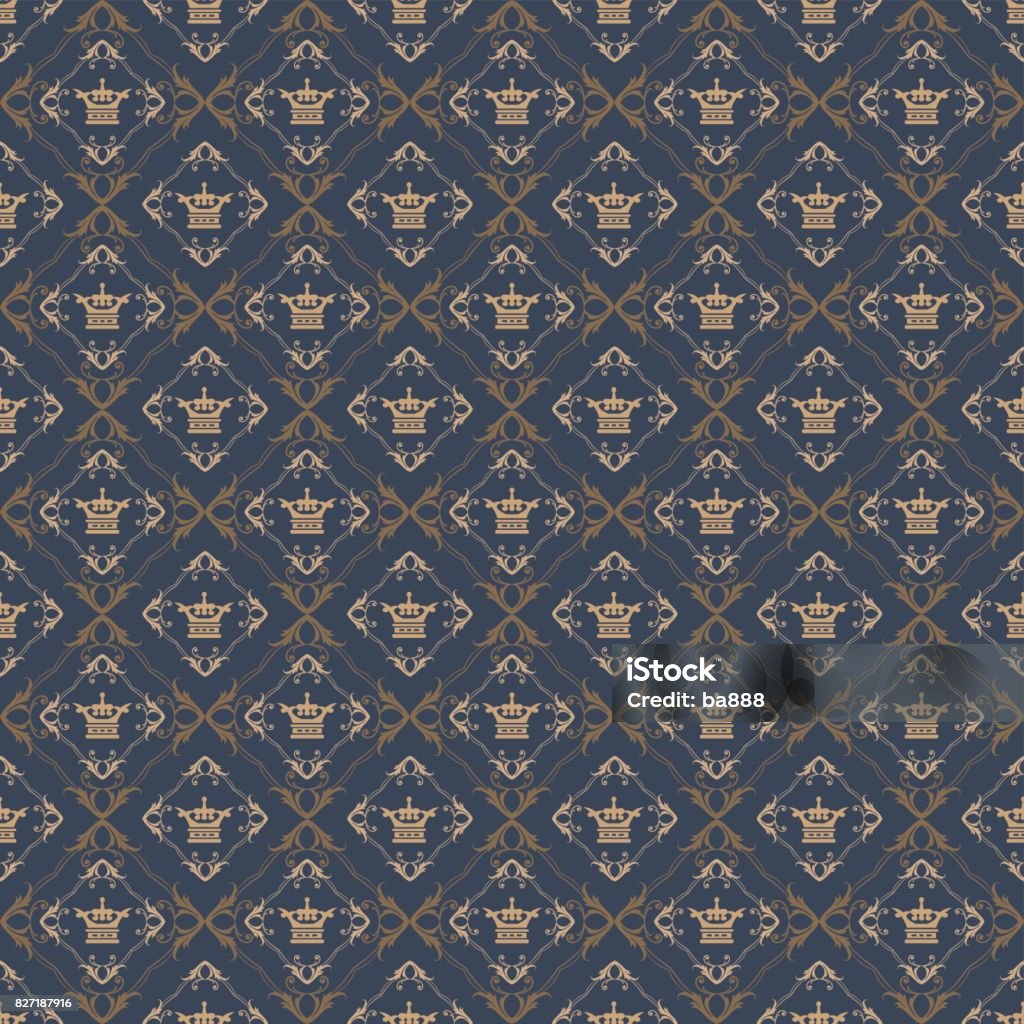 Royal Modern Pattern Background Seamless Pattern Royal Wallpaper Stock Illustration - Download Image ...