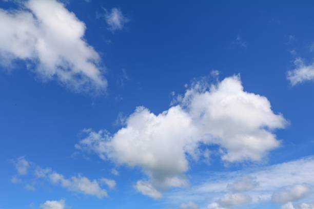 istock blue sky landscape and cloud beautiful vivid in nature with copy space. 827188348