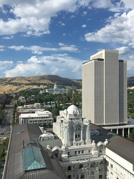 istock Salt Lake city skyline 827193710